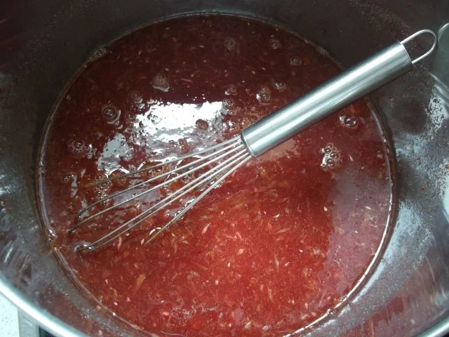 Blutorangen-Marmelade mit Rotwein,Zimt und Nelken - Rezept - Bild Nr. 7