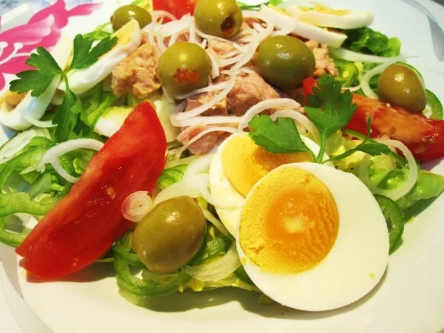 Großer Salat zum "Sattwerden" ... - Rezept - Bild Nr. 4