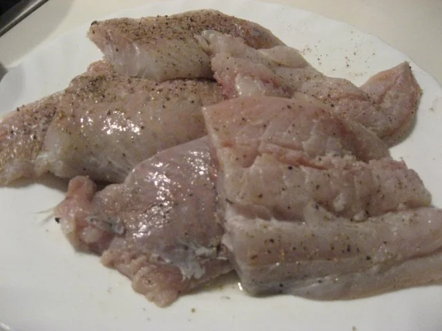 Rezept: Seelachs-Filet im Bierteig auf buntem Paprika-Reis Bild Nr. 2 Seelachs-Filet im Bierteig auf buntem Paprika-Reis - Rezept - Bild Nr. 2