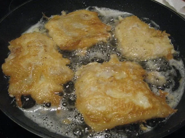 Rezept: Seelachs-Filet im Bierteig auf buntem Paprika-Reis Bild Nr. 4 Seelachs-Filet im Bierteig auf buntem Paprika-Reis - Rezept - Bild Nr. 4