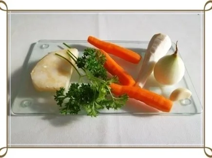 Rezept: Gegarte Hähnchen Unterschenkel auf Gemüsereis Bild Nr. 6 Gegarte Hähnchen Unterschenkel auf Gemüsereis - Rezept - Bild Nr. 6