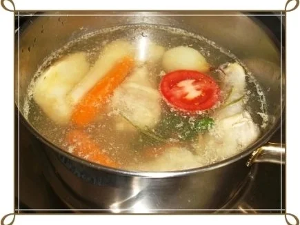 Rezept: Gegarte Hähnchen Unterschenkel auf Gemüsereis Bild Nr. 8 Gegarte Hähnchen Unterschenkel auf Gemüsereis - Rezept - Bild Nr. 8