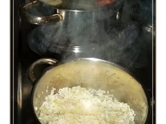 Rezept: Gegarte Hähnchen Unterschenkel auf Gemüsereis Bild Nr. 11 Gegarte Hähnchen Unterschenkel auf Gemüsereis - Rezept - Bild Nr. 11