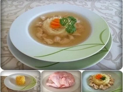 Anti - Grippe Hähnchen Suppe mit Nestnudeln - Rezept - Bild Nr. 14