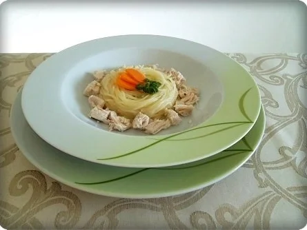 Anti - Grippe Hähnchen Suppe mit Nestnudeln - Rezept - Bild Nr. 11