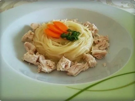 Anti - Grippe Hähnchen Suppe mit Nestnudeln - Rezept - Bild Nr. 13