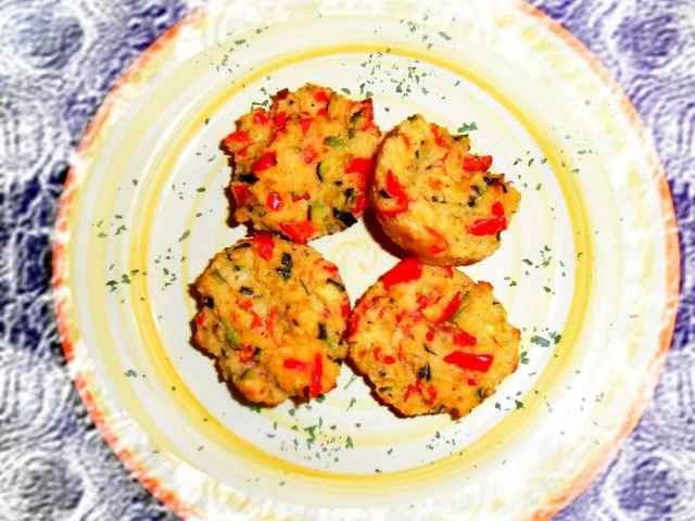 Gemüse-Törtchen mit Dip - Rezept - Bild Nr. 2