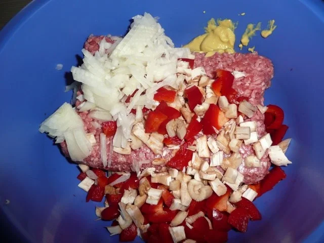 Gefüllte  Champignons & Paprika - Rezept - Bild Nr. 2