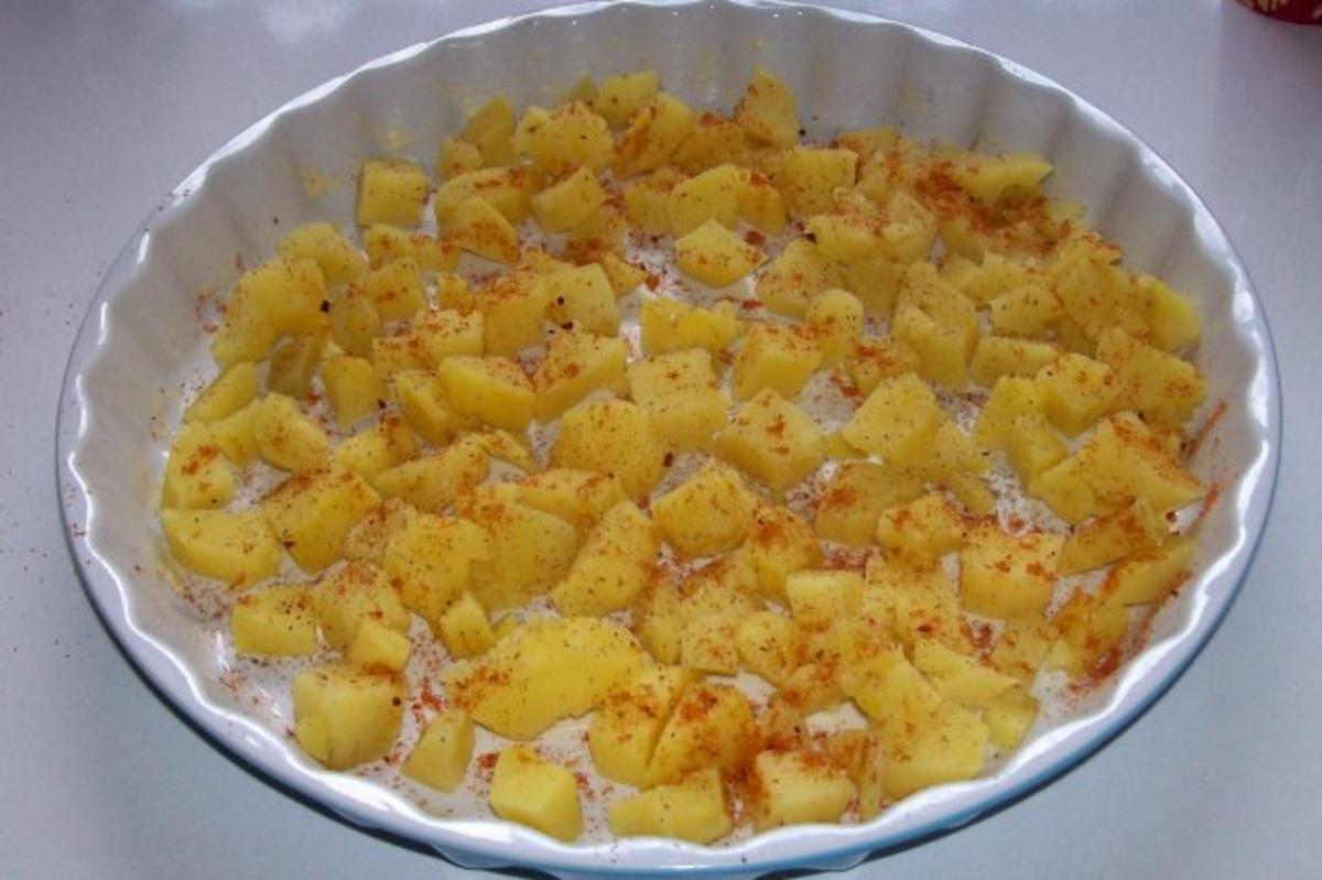 Würziges Ofen-Kartoffel-Omelett mit Pecorino und getrockneten Tomaten - Rezept - Bild Nr. 4