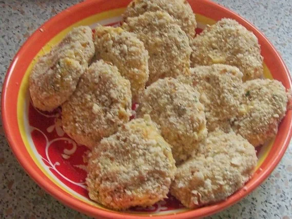 Rezept: Beilagen/Hauptgericht: Kartoffel-Apfel-Plätzchen mit Aprikosen-Schmand-Dip Bild Nr. 5 Beilagen/Hauptgericht: Kartoffel-Apfel-Plätzchen mit Aprikosen-Schmand-Dip - Rezept - Bild Nr. 5