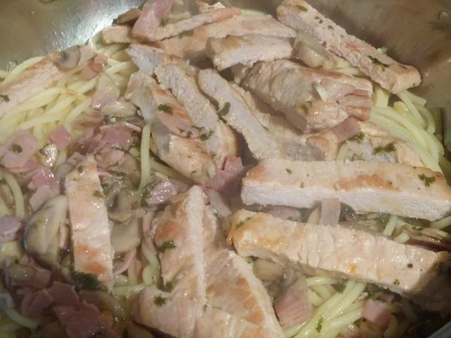 Rezept: Spaghetti Rustikale mit Brokoligemüse Bild Nr. 6 Spaghetti Rustikale mit Brokoligemüse - Rezept - Bild Nr. 6