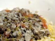 Spaghetti mit Hackfleisch-Gemüse-Sauce - Rezept