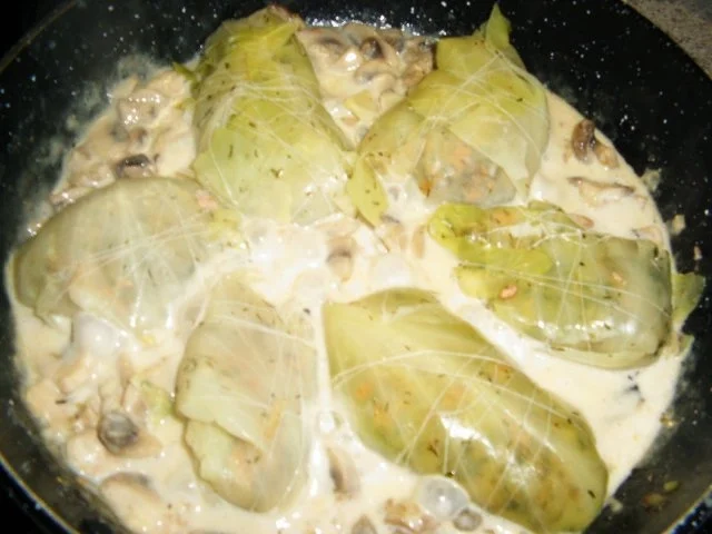 Rezept: Räucherlachs-Krautwickel Bild Nr. 10 Räucherlachs-Krautwickel - Rezept - Bild Nr. 10