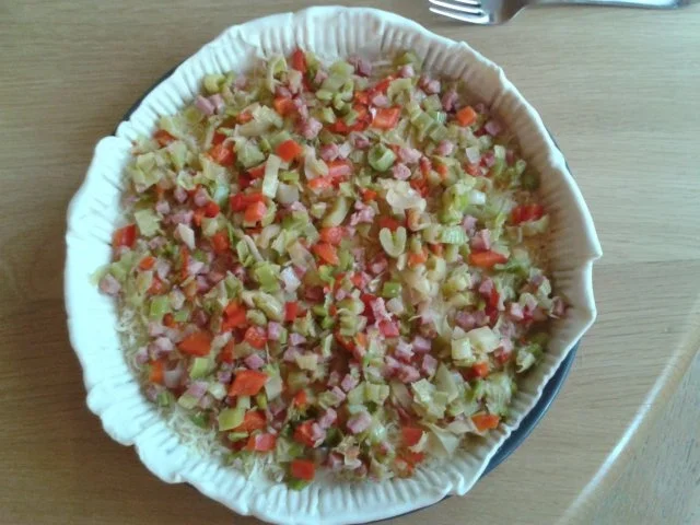 Lauch-Peperoni-Fladen - Rezept - Bild Nr. 3