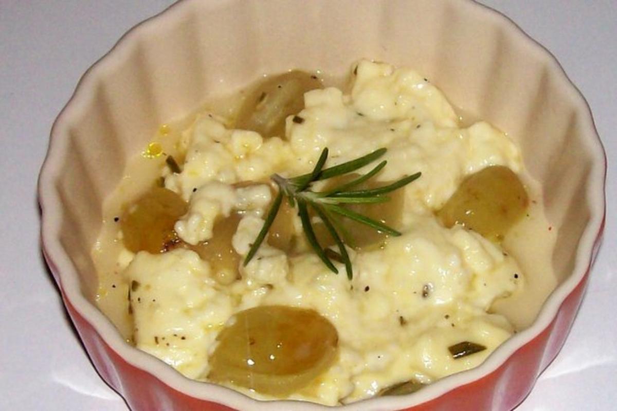Vorspeise/Abendessen: Aromatische Feta-Weintrauben-Päckchen - Rezept - Bild Nr. 7