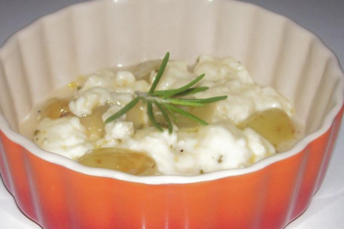 Vorspeise/Abendessen: Aromatische Feta-Weintrauben-Päckchen - Rezept - Bild Nr. 8