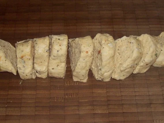 Vorspeise/Snack: Kleine Zwiebelfladen mit Paprika und Chorizo - Rezept - Bild Nr. 6