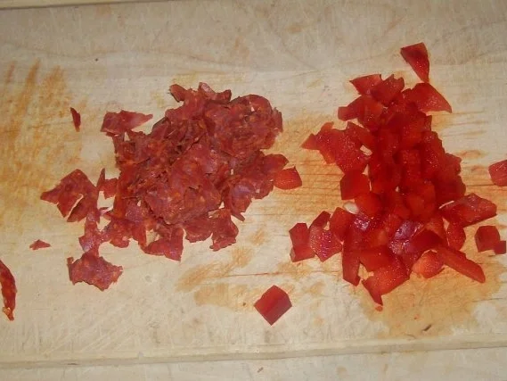 Vorspeise/Snack: Kleine Zwiebelfladen mit Paprika und Chorizo - Rezept - Bild Nr. 10