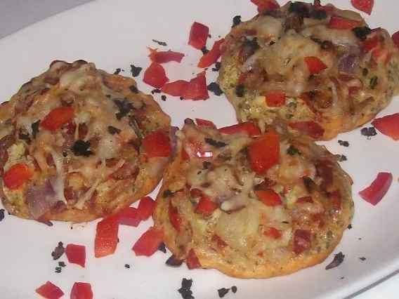 Vorspeise/Snack: Kleine Zwiebelfladen mit Paprika und Chorizo - Rezept - Bild Nr. 16