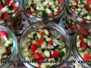 Süß-sauer eingelegte Curry-Zucchinis - Rezept - Bild Nr. 9