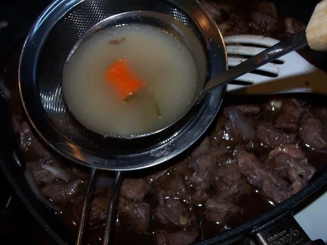 Marokkanischer Lammgulasch mit Möhrensalat - Rezept - Bild Nr. 7