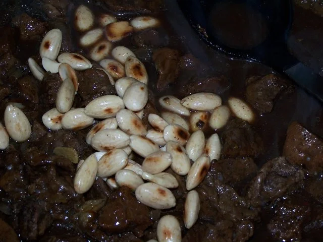 Marokkanischer Lammgulasch mit Möhrensalat - Rezept - Bild Nr. 8