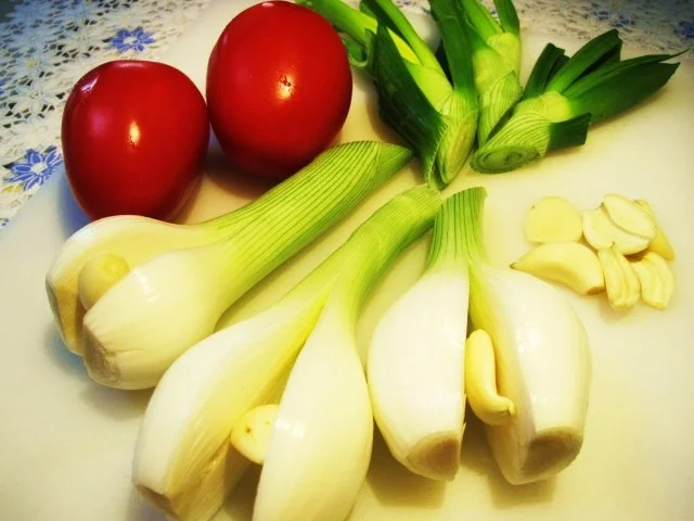 Rezept: Frühlingszwiebel-Gemüse Bild Nr. 2 Frühlingszwiebel-Gemüse - Rezept - Bild Nr. 2