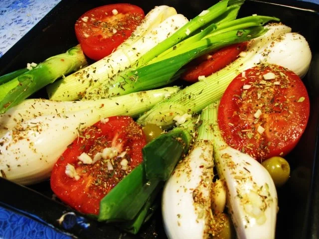 Rezept: Frühlingszwiebel-Gemüse Bild Nr. 4 Frühlingszwiebel-Gemüse - Rezept - Bild Nr. 4