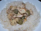 Putengulasch á la Stroganoff - Rezept