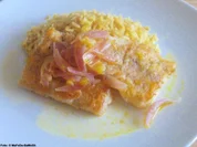 Knusperfisch mit Zwiebeln - Rezept