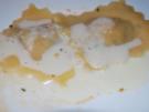 Ravioli „Pesto Rosso“ auf Parmesanschaum - Rezept