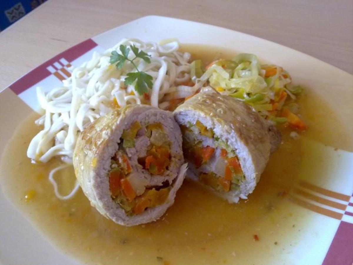 Asiatische Rollen - Rezept