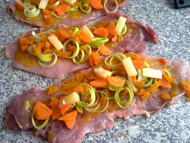 Rezept: Asiatische Rollen Bild Nr. 2 Asiatische Rollen - Rezept - Bild Nr. 2