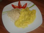 Hähnchenfilet in Ananas-Curry-Sauce - Rezept