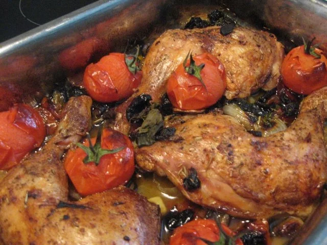 Hähnchenkeulen "Toskana" - Rezept - Bild Nr. 2