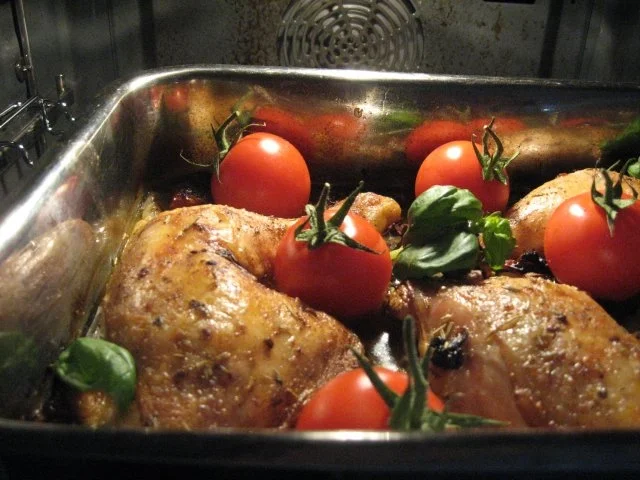 Hähnchenkeulen "Toskana" - Rezept - Bild Nr. 3