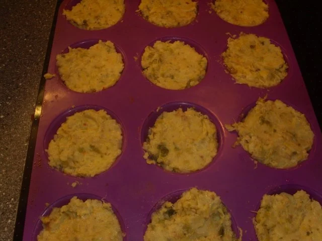 Rezept: Kartoffel-Rosenkohl Muffins Bild Nr. 3 Kartoffel-Rosenkohl Muffins - Rezept - Bild Nr. 3