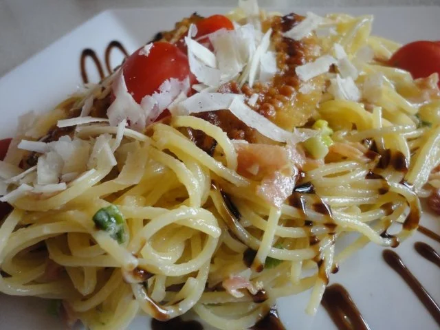 Rezept: Spaghetti Carbonara Bild Nr. 10 Spaghetti Carbonara - Rezept - Bild Nr. 10