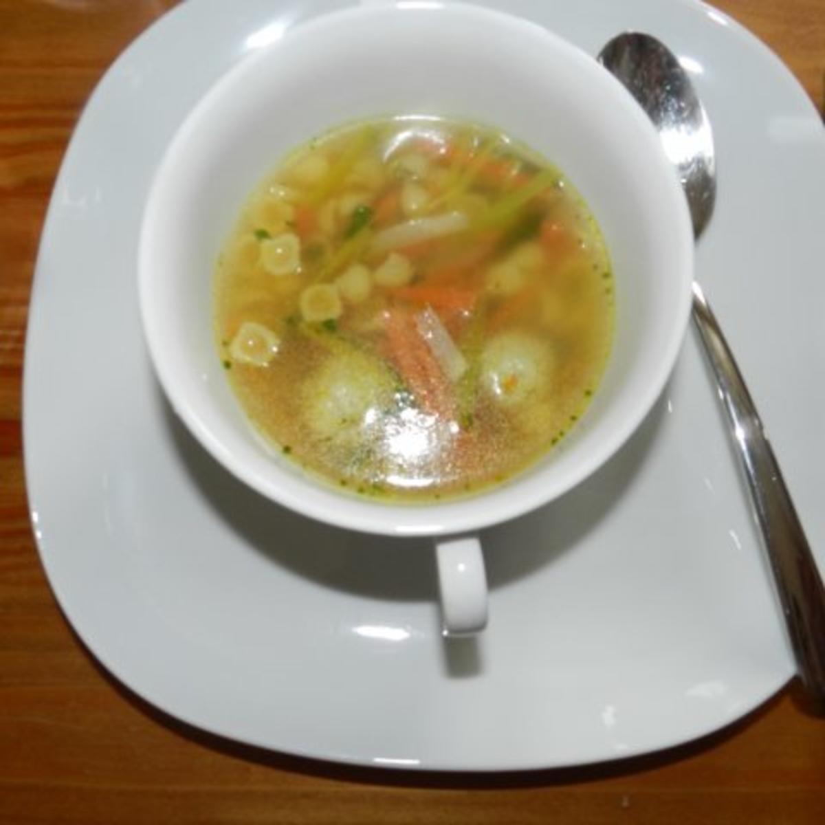 Markklößchensuppe - Rezept mit Bild - kochbar.de