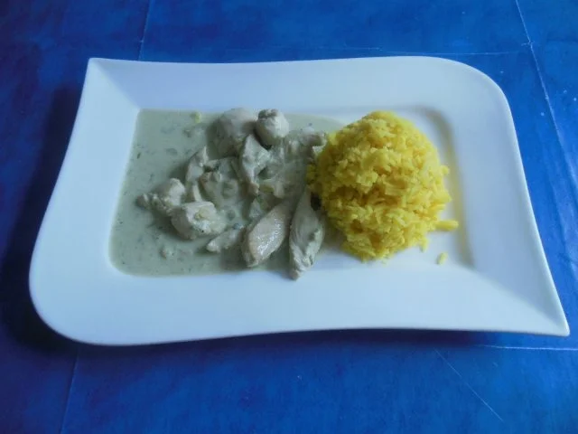 Kochen:Hähnchen in Estragonsahne - Rezept