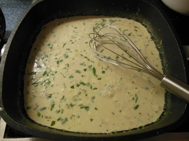 Kochen:Hähnchen in Estragonsahne - Rezept - Bild Nr. 4