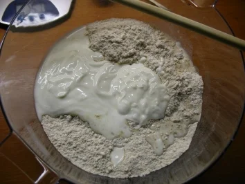 Joghurtbrot ohne Hefe   1 Laib oder Brötchen - Rezept