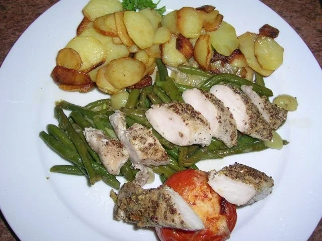 Rezept: Kaninchenfilet mit Trauben Bild Nr. 5 Kaninchenfilet mit Trauben - Rezept - Bild Nr. 5