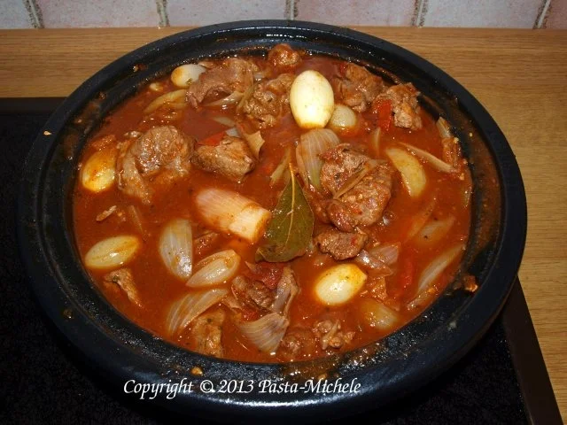 Rezept: Kalbsragout orientalisch aus der Tajine Bild Nr. 2 Kalbsragout orientalisch aus der Tajine - Rezept - Bild Nr. 2