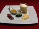Duett vom Bockbierparfait und Biercreme mit Apfel-Ingwer-Soße - Rezept
