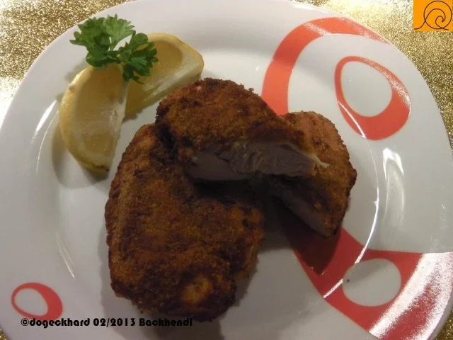 Backhendl mit hausgemachtem Erdäpfelsalat - Rezept - Bild Nr. 13