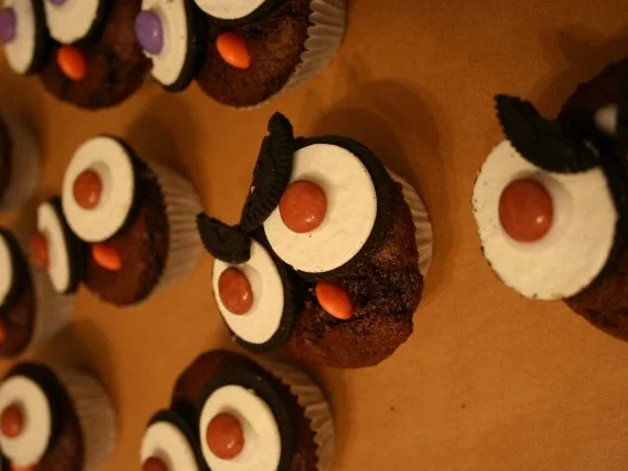 Eulen-Muffins - Rezept - Bild Nr. 2