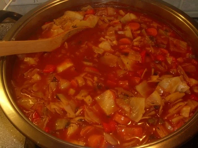 Rezept: Bunte Kohlsuppe Bild Nr. 5 Bunte Kohlsuppe - Rezept - Bild Nr. 5