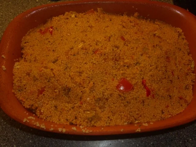 Rezept: Tomaten-Couscous mit Hühnerunterkeulen Bild Nr. 6 Tomaten-Couscous mit Hühnerunterkeulen - Rezept - Bild Nr. 6