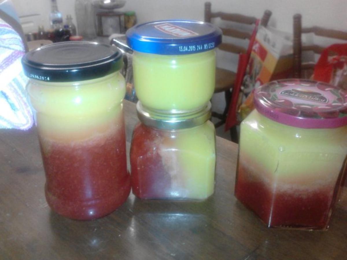 Mango-Gelee und Erdbeer-Mango-Gelee ohne Zucker - Rezept - Bild Nr. 2